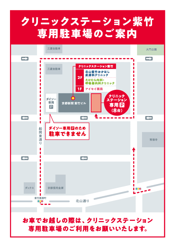 駐車場のご案内